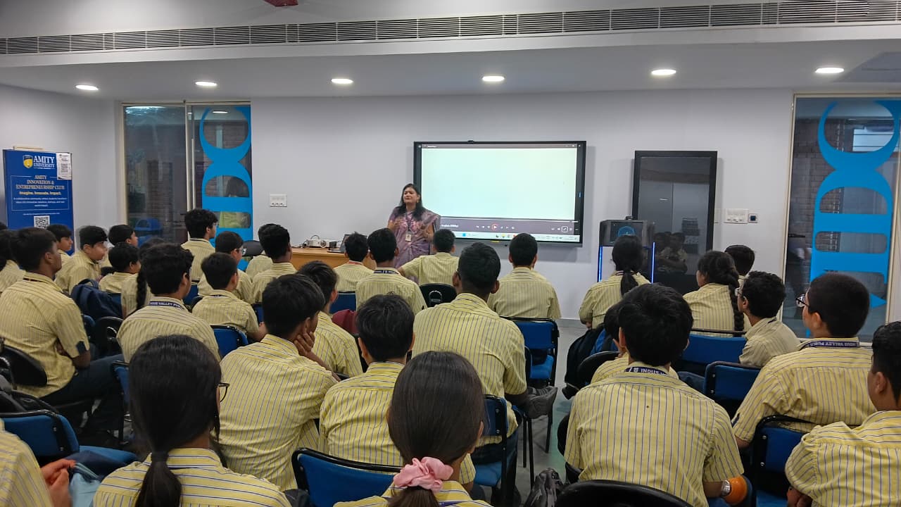 Campus Visit Students & Faculty INDUS VALLEY PUBLIC SCHOOL, NOIDA