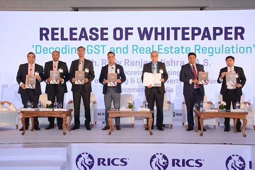 White paper on GST and Real Estate Regulation released at RICS conference 2016