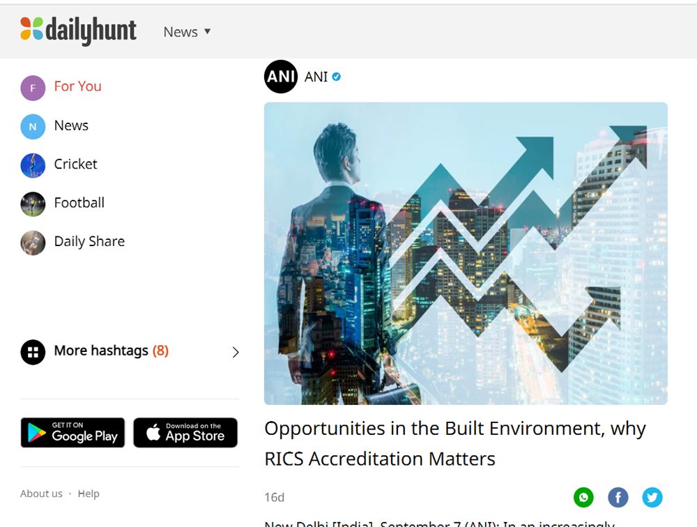 Opportunities in the Built Environment, why RICS Accreditation Matters