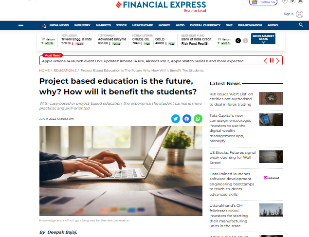 Project based education is the future, why?