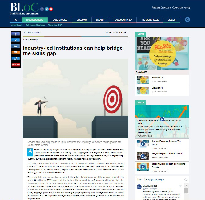 Industry-led institutions can help bridge the skills gap