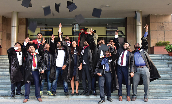 Convocation 2018 at RICS School of Built Environment, Amity University