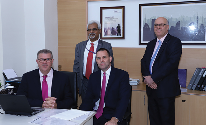 Global leadership and Executive team visits India