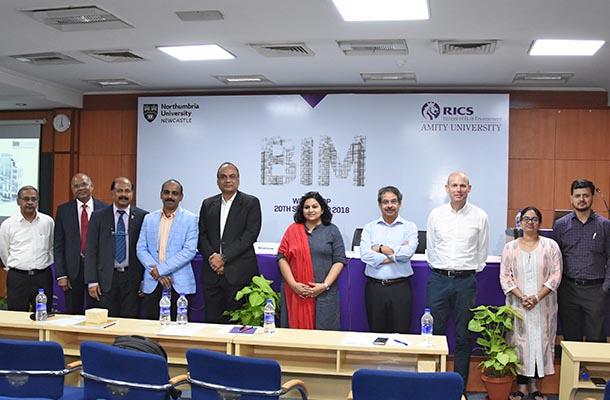 Workshop on Building Information Modeling along with Northumbria University, UK